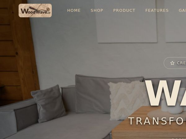 WoodWave — Handcrafted Wood Furniture